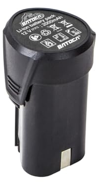 BATOCA Batterie Lithium 12V 2.0Ah pour Polisseuse sans Fil S3/S5/S6.