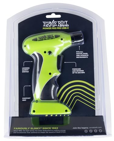 Ernie Ball Power Peg Pro USB-C Gitarrensaitenwickler