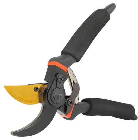 Sécateur de Jardin Lame en Acier SK-5, Sécateur Gardena, Ciseaux de Jardin, Coupe Bypass Professionnel, Outil de Jardin pour Plantes, Branches et Rameaux