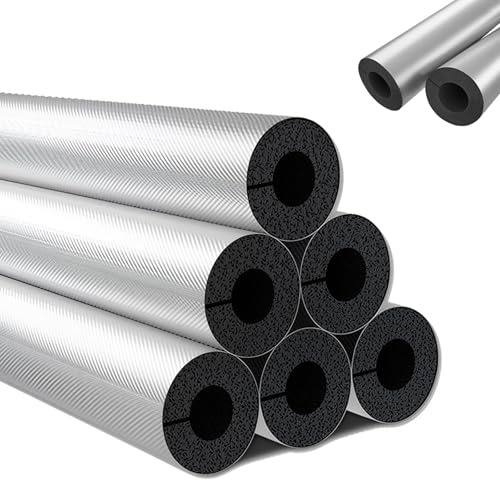 16~219mm Schaumstoff Schlauch Rohrisolierung, Flexibel Gummi-Isolierschlauch 10/15/20/30mm dick, Selbstklebendes Schaumisolierrohr, Kautschuk Insul-Tube für Warmwasser Rohre und Industrielle((ID)34MM