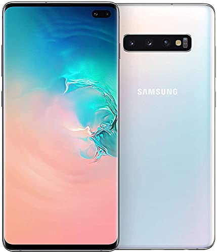 Samsung Galaxy S10+ - Smartphone portable débloqué 4G (Ecran : 6,4 pouces - Dual SIM - 128GO - Android) - Autre Version Européenne