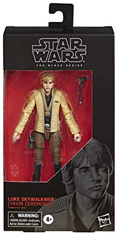 Star Wars The Black Series Luke Skywalker (Yavin Ceremony) Toy 6-inch Scale Star Wars: A New Hope Collectible Figure, Kids Ages 4 and Up