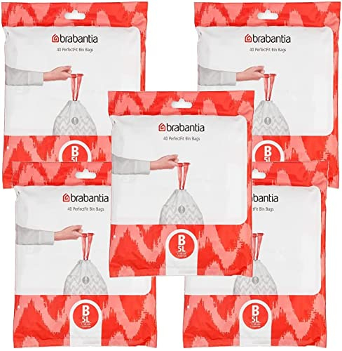 Brabantia Bin Liners, Size B, 5 L 3 Pack