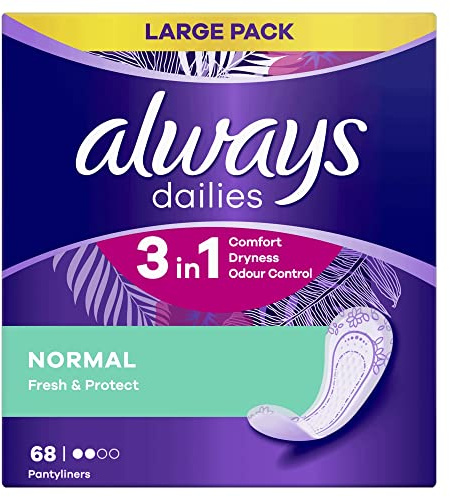 Always Dailies Normal Lot de 68 protège-slips