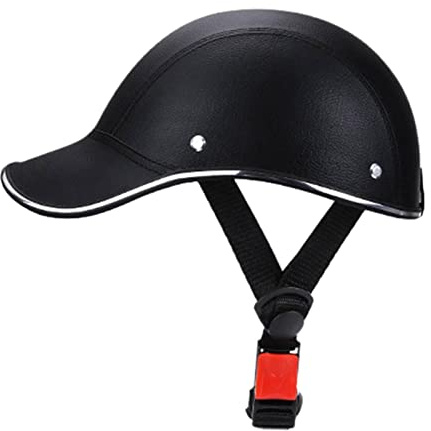 LOSOO Vélo Coupe-Vent pour Homme Et Femme, Trottinette Electrique Cyclisme Sport Casuque, Casquette Bec Canard Rétro Casque Réglable, Unisexe