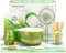 TIANNA VALLEY Matcha Kit, 7 pezzi di Verde matcha set, kit Matcha per cerimonia, ciotola in ceramica da 480 Ml/16.2 Oz con beccuccio, frusta e supporto in bambù, set di tè Matcha tradizionale