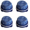 BlesConi Lot de 4 filtres de rechange pour aspirateur Samsung Jet 75 Jet 90 Jet 75+ Jet 60 Series DJ97-02649A haute efficacité