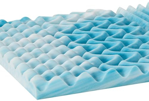 EGO HOME - Coprimaterasso in schiuma confortevole, 180 x 200 cm, altezza 7 cm, opaco, 180 x 200 cm, certificato Öko-Tex, senza rivestimento per letto a molle, materassi e divano-letto