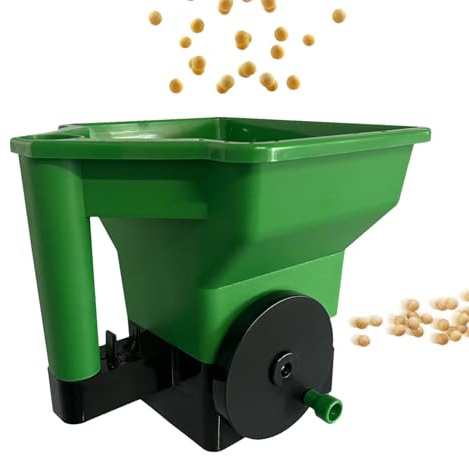 Spargitore a mano | Spandiconcime portatile da giardino, strumento per piantare semi e fertilizzanti, ideale per progetti scolastici, giardinaggio all'aperto, lavori in cortile, piccole fattorie
