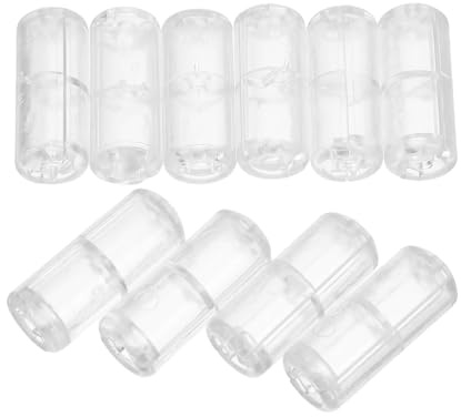 Lurrose 10 Pezzi Fermacorda per Tende Trasparenti Anticrushing, Condensatori Staccabili per Cordini di Sicurezza, Accessori per Tende da Sole per Casa, Ufficio e Camerette