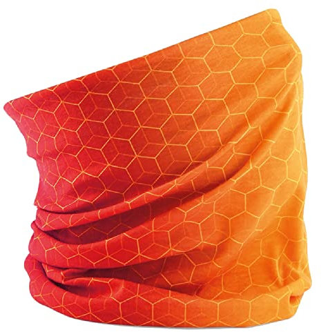 Beechfield Schlauchschal Morf® Geometric (Orange)