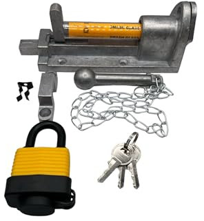 Emergency Escape Panic Bolt Marke1 Break Glass Fire Exit Door Security Padlock 3 Keys