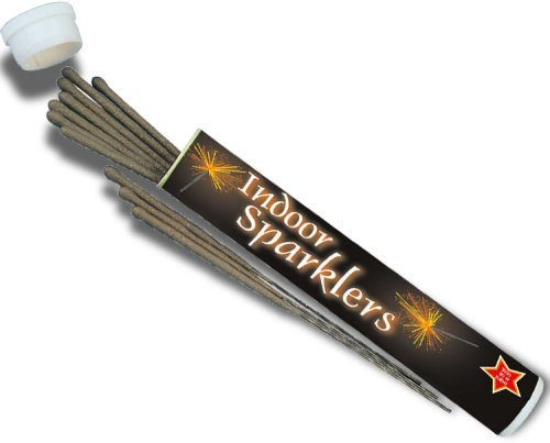 Tobar 3X Indoor Sparklers - Pack of 10 Miniature Sparklers