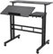 SogesHome Mesa de computadora de Altura Ajustable Escritorio de computadora portátil Estación de Trabajo Mesa de computadora portátil Tablas de Dibujo para Arte, Escritura, Elaboración
