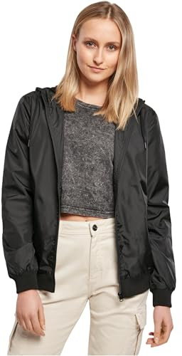 Build Your Brand Giacca a vento da donna, Nero/Nero, M