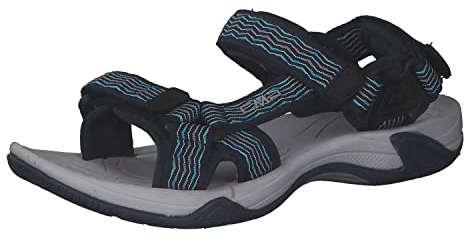 CMP Damen Hamal Hiking Sandal, Blue-Acqua, 39
