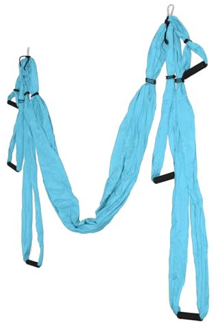 Yunir Aerial Yoga Schaukelset, Schaukelset für zu Hause Im Freien, Verstellbare Yoga-Hängematte aus Polyester-Baumwolle, für Körperliche Übungen, Verbessert die Flexibilität, mit