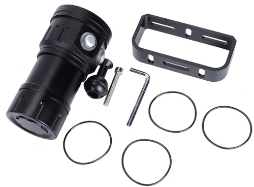 Gsycle IPX8 18000 lm 500 m dykficklampa, dykficklampa, undervattens-utomhus-läger, LED-ficklampa, dyklampor för utomhus undervattenssport