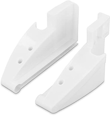 DEKAROX Juego de 2 soportes de plástico para compartimento de botellas de frigorífico compatible con Liebherr 7433698 y 9193353