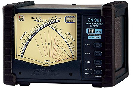 Daiwa CN-901HP Professional Series Cross Needle SWR and Power Meter for Amateur Device HF and VHF Bench Testing Antenna Tuning and Transmitter Output Measurement