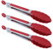 MSY BIGSUNNY 17,8 cm mini silicone pinze da cucina – Set di 3