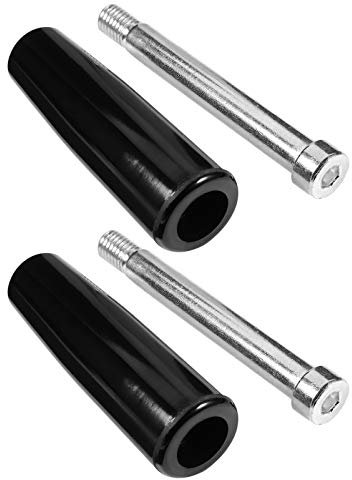 VILLCASE 2 Pièces Renouvelable Poignées Renouvelable Volant Machine Poignée Tige Filetée Tour Manivelle Poignée pour Fraiseuse