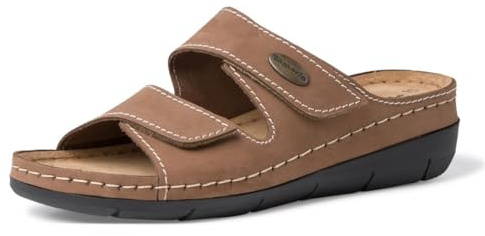 Tamaris chausson femme en cuir à talon compensé beige 39 EU