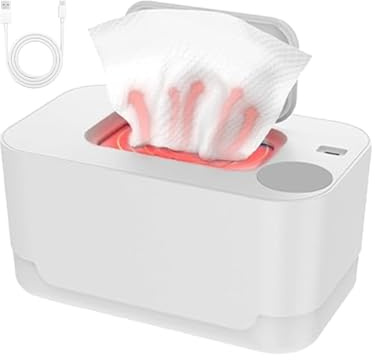torkar varmare, torka varmare dispenser Wipes Warmer Dispenser med jämn | Mild bärbar blöjorvärmare utrymme för sovrum, vardagsrum