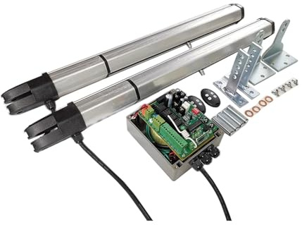 CFWWSAQ Motor Puerta Corredera 03 Modelo 200Kg*2 En Stock Abridor de Puerta batiente con actuador Doble automático de envío rápido