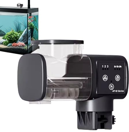 Alimentatore per pesci d'acquario Erogatore di mangime di precisione con