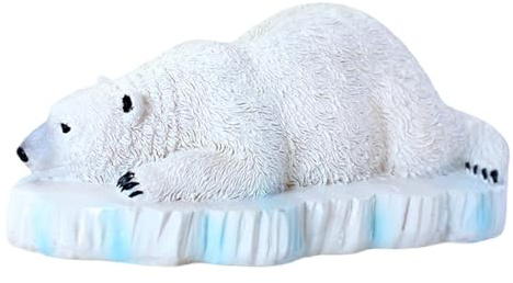 Ronyme Figura Flotante de Oso para Estanque, decoración para Estanque, Regalo Divertido, Estatua Decorativa de Animal para jardín Exterior y