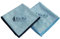 Ha-Ra Star-Tuch mini blau 2er Set (Farbe kann variieren) I Mikrofaser Tuch für Oberflächen-Reinigung I Putztücher mit Saum in 25 x 25 cm I Hochleistungs-Mikrofaser I hohe Reinigungskraft