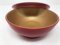 Tupperware Allegra Servierschale Schüssel mit Deckel rot bordeux Gold Weihnachten 275ml edel glänzend