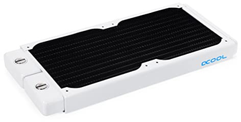 ALPHACOOL Radiatore per Raffreddamento ad Acqua NexXxoS ST30 v2 240mm (Bianco)