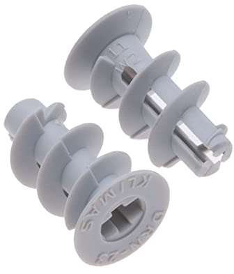 Driva Gipskartondübel von Keple, 50 Stück 15mm x 23mm Nylonstecker, Trockenbau-Befestigungen, Gipsdübel, Hohlraumdübel, Kunststoffbefestigungen -Anker einschrauben für Regale, Kleiderbügel, Möbel