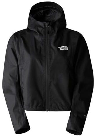 The North Face Cropped Quest Kvinna Regnjackor, Tnf Black, XS