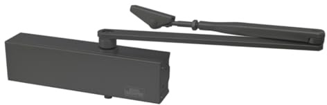 BURG-WÄCHTER Türschließer für einflügelige Innentüren, Beidseitig verwendbar, Hydraulisch, Variabel einstellbar, Türbreite bis 125 cm, Türgewicht bis 100 kg, TS 2500 ANT, Anthrazit