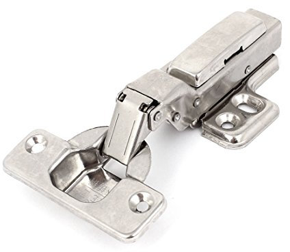 Aexit Cerniera da incasso per incasso a scomparsa in acciaio inossidabile per armadietto da 4,5' 'lunga ID: 650553