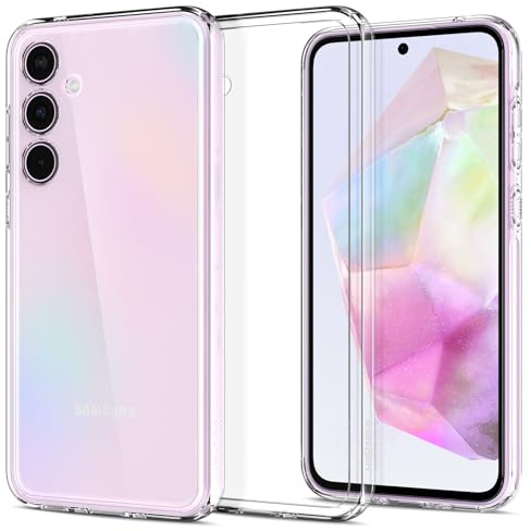 Spigen Ultra Hybrid Phone Case Compatible with Samsung Galaxy A35 5G - Crystal Clear