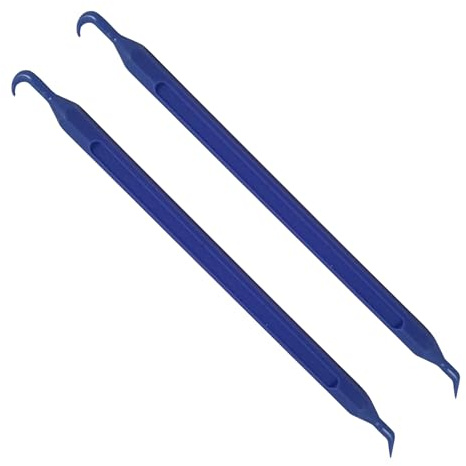 Tek Automotive Nylon-O-Ring-Dietrich- und Haken-Werkzeug-Set – Doppelpack | Handwerkzeuge für Mechaniker | Nichtmetall, Anti-Kratz-Dichtungsmittelentfernung, Auto-Werkzeug-Set, Präzisionswerkzeug-Set,
