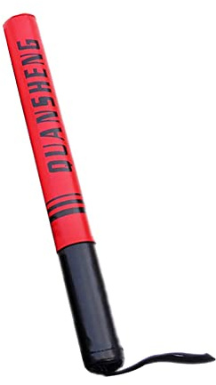 Bastoni da allenamento portatili per boxe bersaglio, attrezzatura da allenamento bersaglio, bastoni in PU rosso 58x5cm