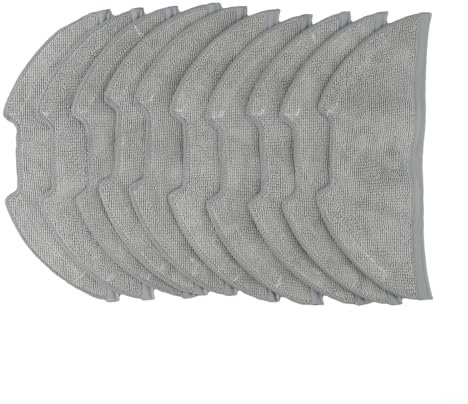 Homeponnew 4/10 trapos de fregona, para M9/para E10S/para aspiradoras robot A8, recoge eficazmente la suciedad, el polvo y los desechos, para familias con niños y mascotas, mantiene un aire más limpio