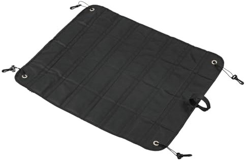 Protector de parachoques plegable, tapete para maletero de SUV, protector de carga seguro para perros, protector de parachoques resistente al agua, cubierta trasera plegable resistente para área de