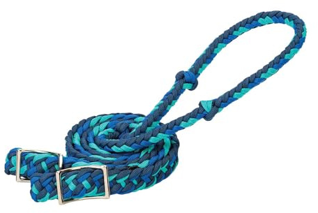 Weaver Equine Braided Nylon Barrel Reins