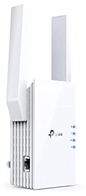 TP-Link AX1800 WiFi 6 Extender(RE605X)-Internet Booster, Covers up to 1500 sq.ft and 30 Devices,Dual Band Repeater up to 1.8Gbps Speed, AP Mode, Gigabit Port (Renewed)