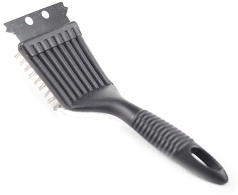 Bird Feeder Cleaning Brush, Bird Cage Cleaner Bird Droppings Cleaning Brush, Long Handle Stainless Steel Bird Feeder Cleaner Brush Pet Supply Cage Accessory for Parrot Birds