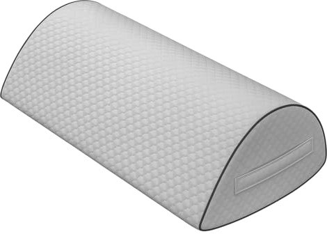 pozico Kniekissen für Seitenschläfer – Ergonomisches Beinkissen mit Memory Foam – Lagerungskissen für Knie, Rücken & Hüfte – Nackenrolle Mit Tragelasche & Waschbarem Bezug