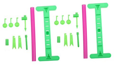 TOYANDONA 2 Set Di Banderuola Con Anemometro Kit Scientifici Per Per Esperimenti Scientifici Adolescenziali Attrezzatura Da Laboratorio Anemometro Fai Da Te Giocattolo Scientifico