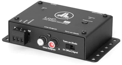 JL AUDIO LOC-22 2-Channel Speaker Level to Line Output Converter High Low