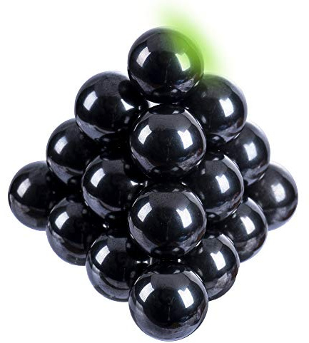 myHodo Bolitas Magnéticas Antiestrés de 20mm (20 Piezas) Bolas Magnéticas, Accesorio Tecnológico de Oficina, Regalo Ideal, Imanes Antiestrés de Piedra Curativa, Bolitas Imanes Extra Grande